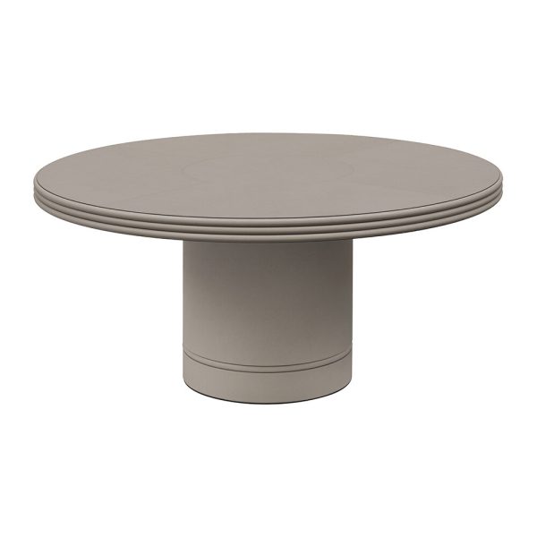 Giobagnara - Scala Round Dining Table - Mud G21 - Large