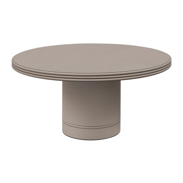 Giobagnara - Scala Round Dining Table - Mud G21 - Small