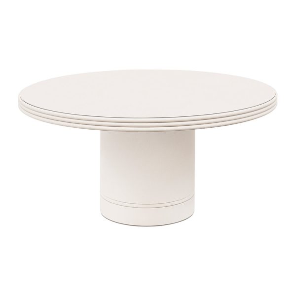 Giobagnara - Scala Round Dining Table - Off White G95 - Small