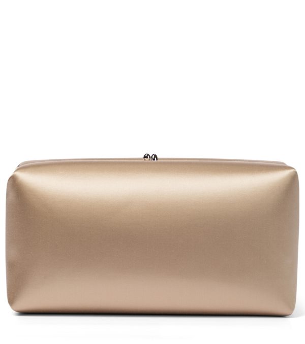 Goji Small satin clutch