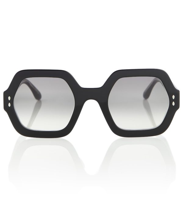 Hexagonal sunglasses