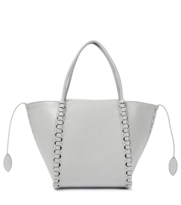 Hinge Medium leather tote