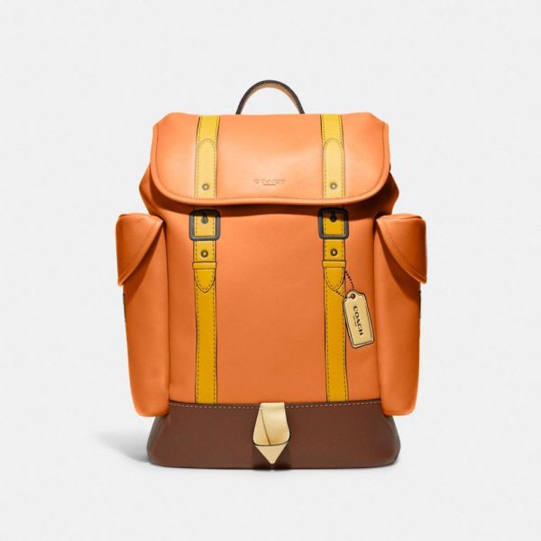 Hitch Backpack With Trompe L'oeil in Multi