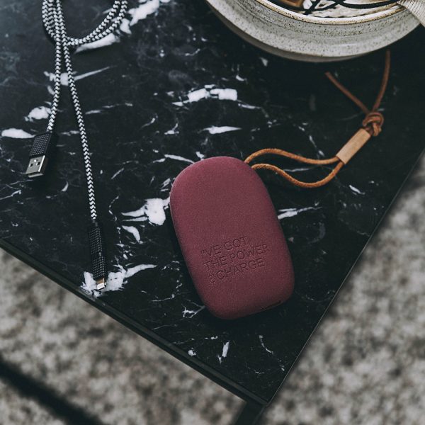 KREAFUNK - toCharge Portable Charger - Small - Plum