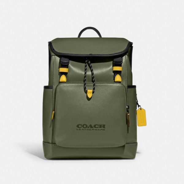 League Flap Backpack In Colorblock in Multi