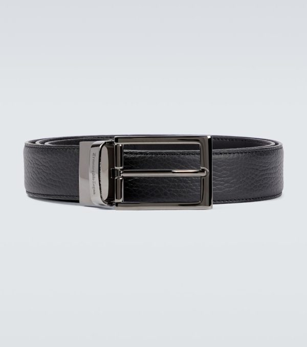 Leather belt