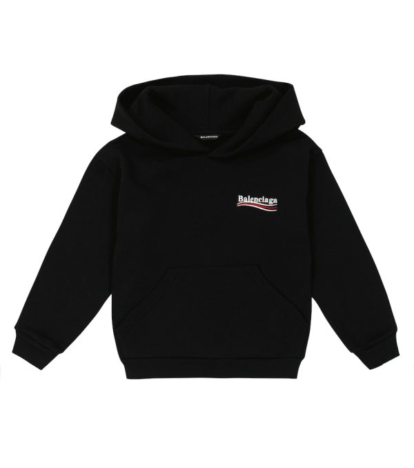 Logo cotton hoodie