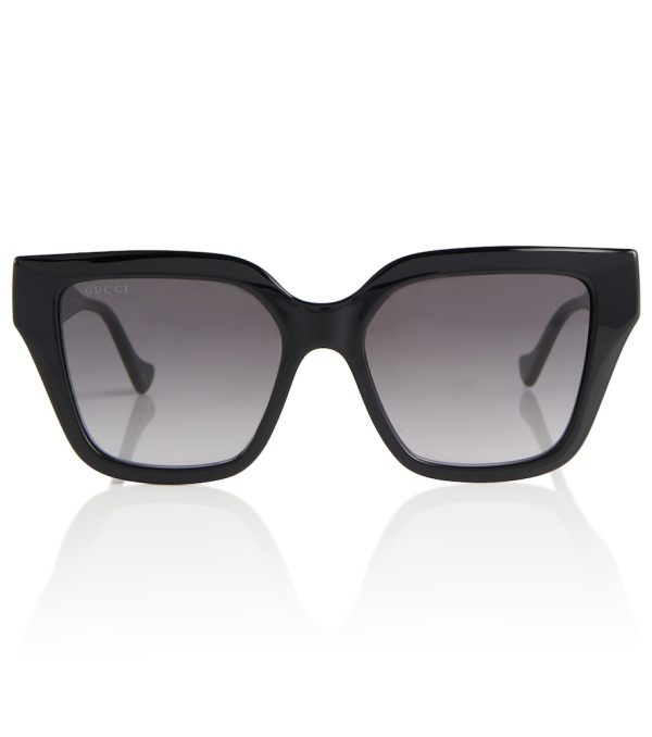 Logo-detailed square sunglasses