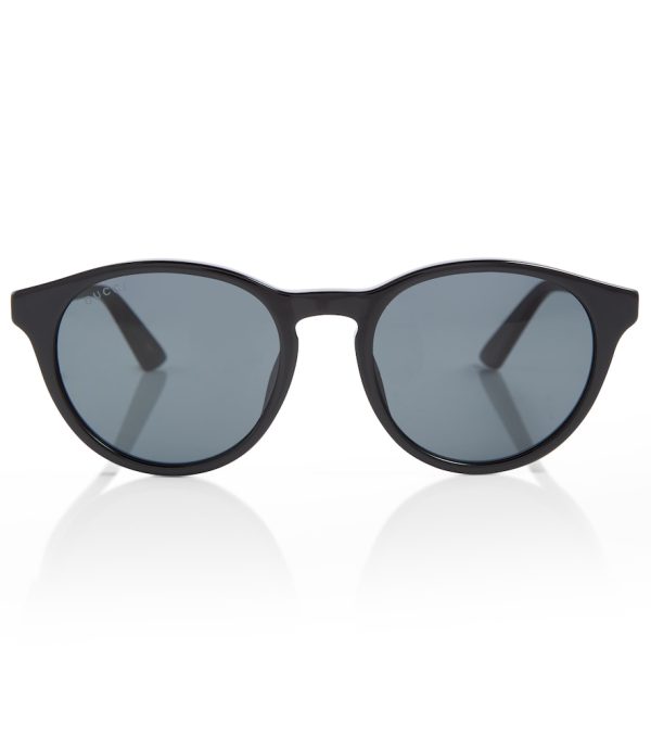 Logo round sunglasses