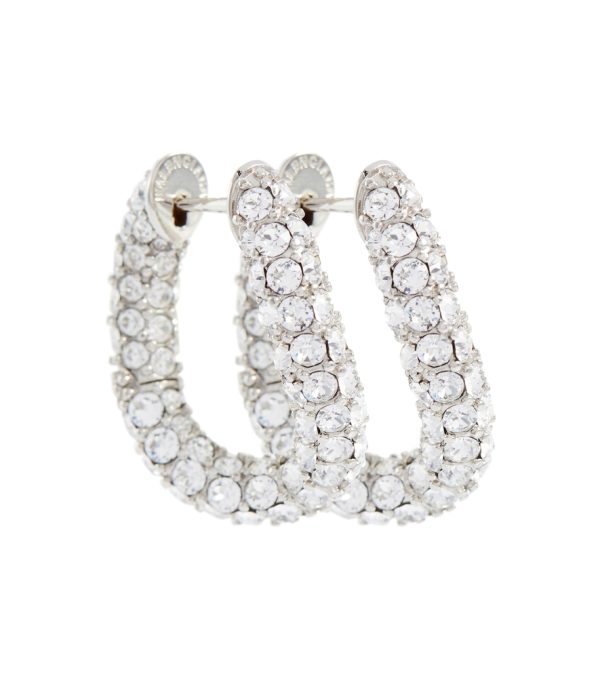 Loop XS crystal-embellished earrings