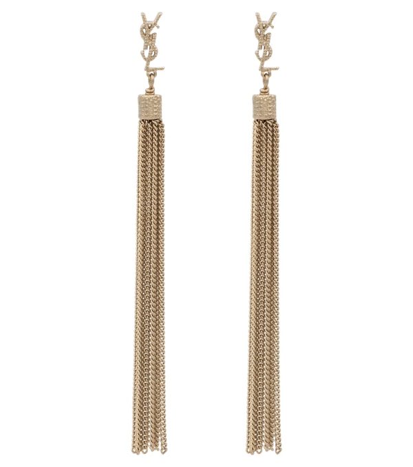 LouLou chain tassel earrings