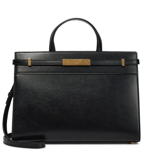 Manhattan Small leather tote