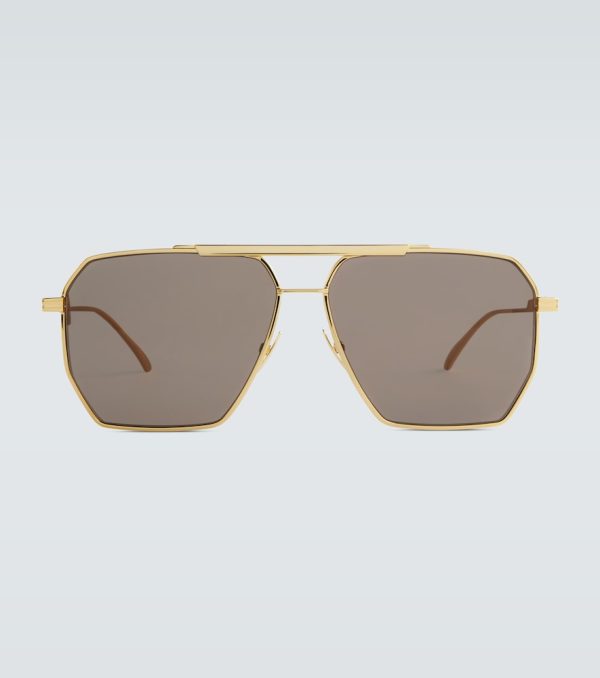 Metal-frame sunglasses