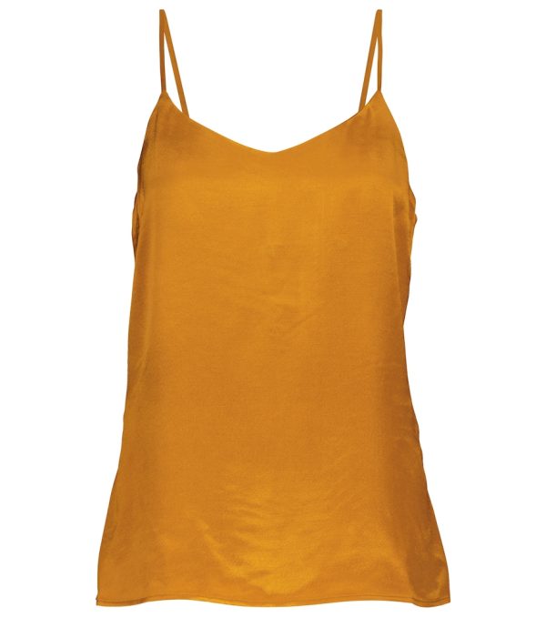 Milos silk satin camisole