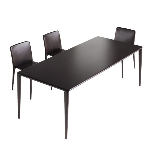 Missoni Home Collection - Miss Wood Dining Table - Solid Anthracite 86