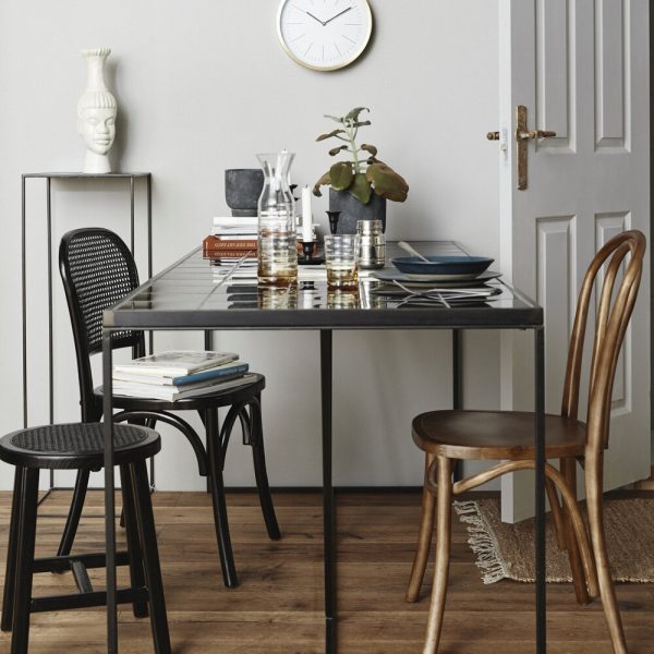 Nordal - Tajo Dining Table - Black Tiles