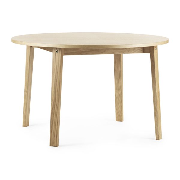 Normann Copenhagen - Slice Round Dining Table - Oak - 120cm