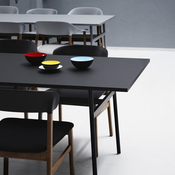 Normann Copenhagen - Union Dining Table - 160x90cm - Black