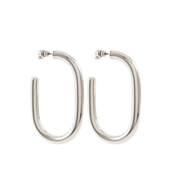 Oversized hoop earrings