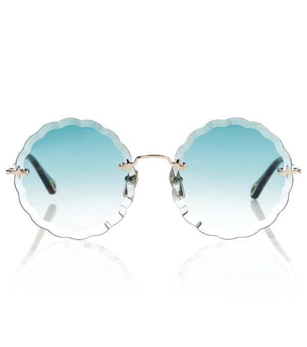 Rosie Petite round sunglasses