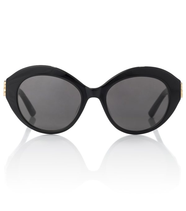 Round acetate sunglasses