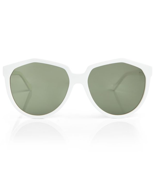 Round acetate sunglasses