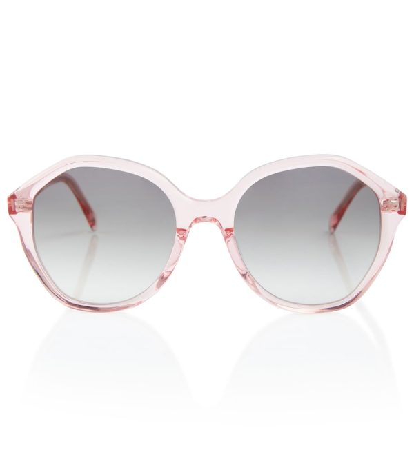 S201 oversized acetate sunglasses