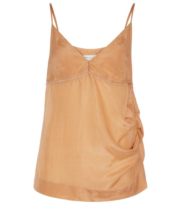 Silk satin camisole