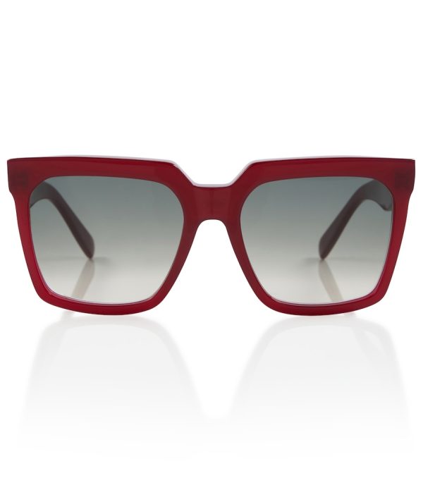 Square acetate sunglasses