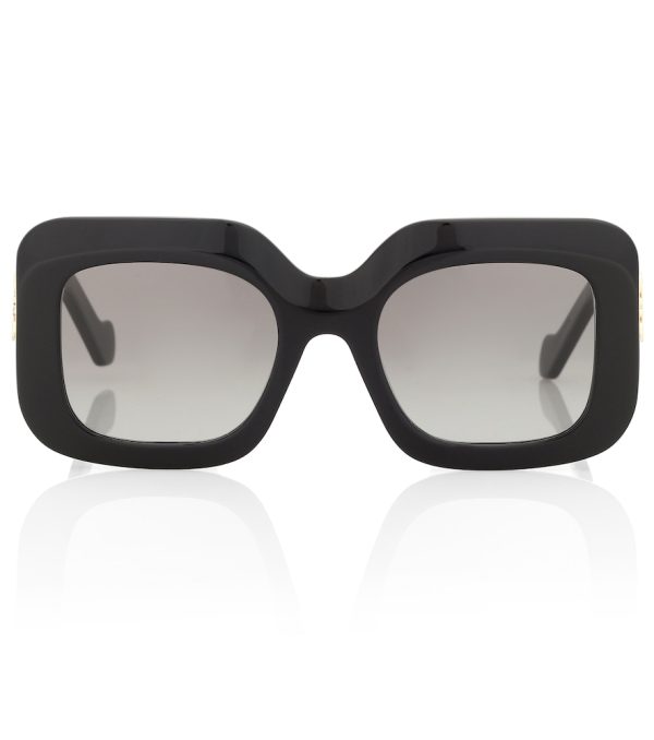 Square acetate sunglasses