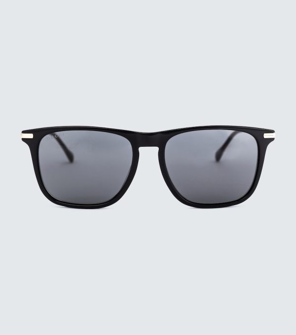 Square-frame sunglasses