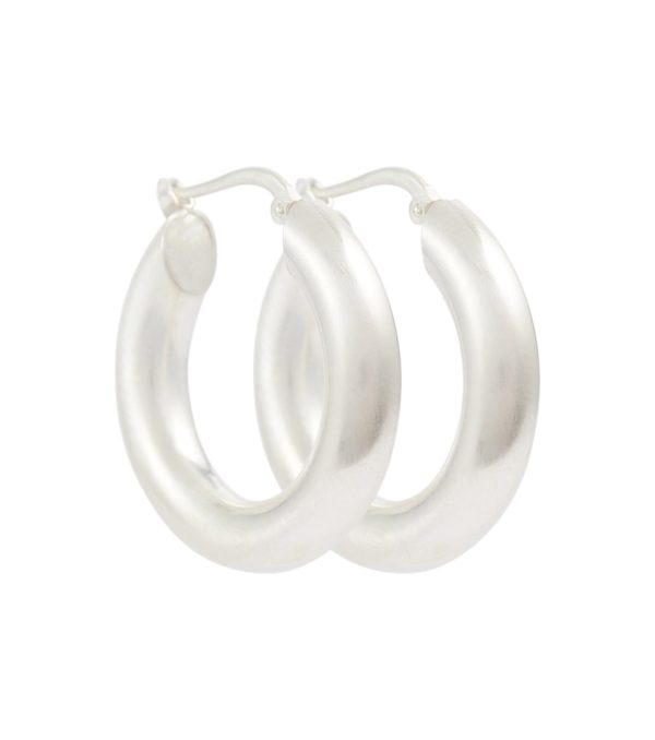 Sterling silver hoop earrings