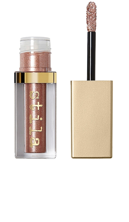 Stila Magnificent Metals Glitter & Glow Liquid Eye Shadow in Rose Gold Retro.