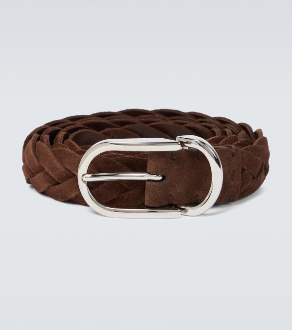 Suede belt