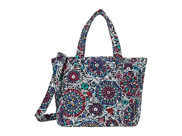 Vera Bradley Cotton Multi-Strap Shoulder Satchel Purse