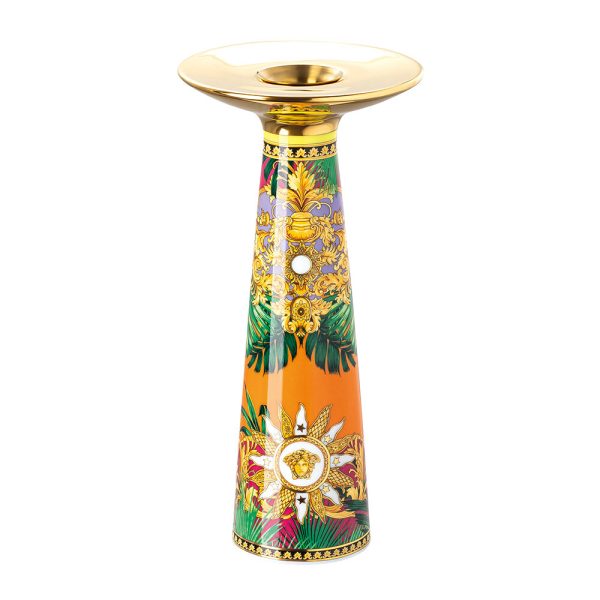 Versace Home - Jungle Animal Vase/Candle Holder - 20cm