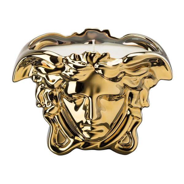 Versace Home - Medusa Grande Table Light Scented Candle - Gold