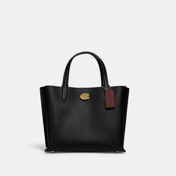 Willow Tote 24 in Black