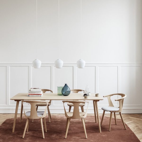 &Tradition - In Between Rectangle Dining Table SK5 - Clear Lacquered