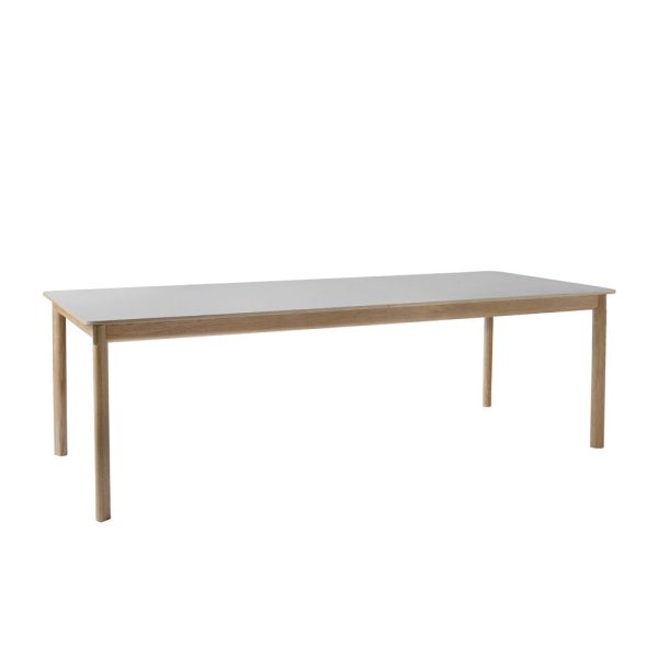&Tradition - Patch Extendable Dining Table HW1 - White Oiled Oak